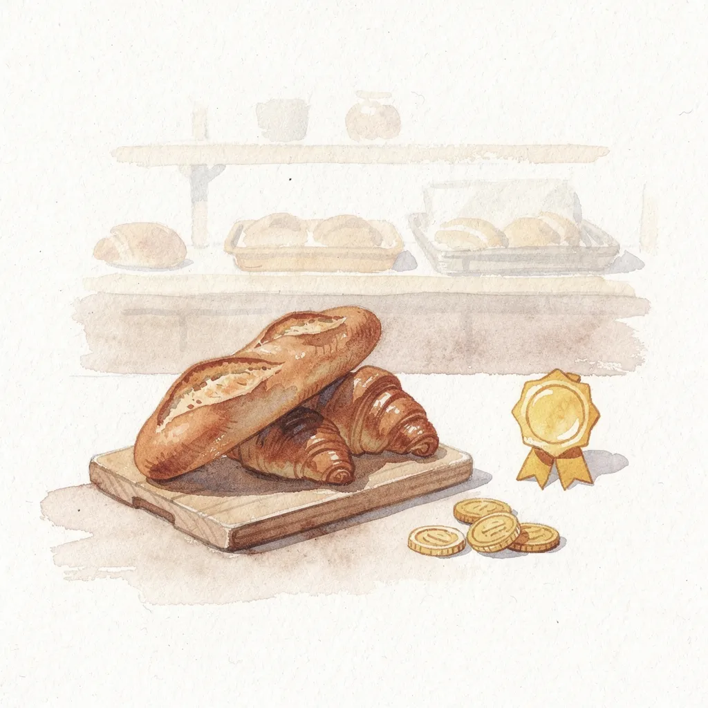 chocolatines, baguettes et récompenses au menu !