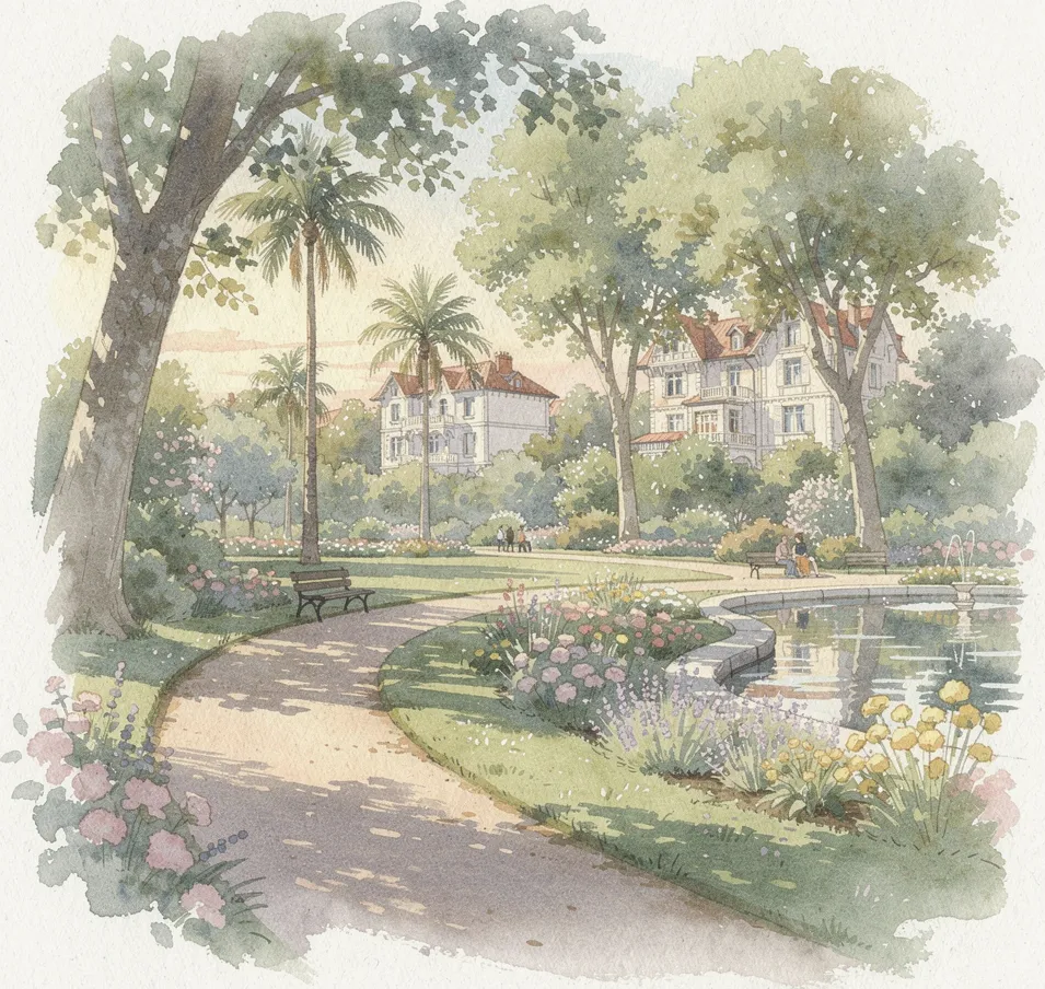Jardin public de Biarritz : 120 ans d’histoire au pied de la gare du Midi